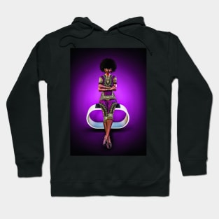 Toon black woman Hoodie